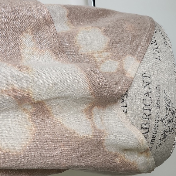 Tan Cream Tidye Linen Shirt - Picture 10 of 10